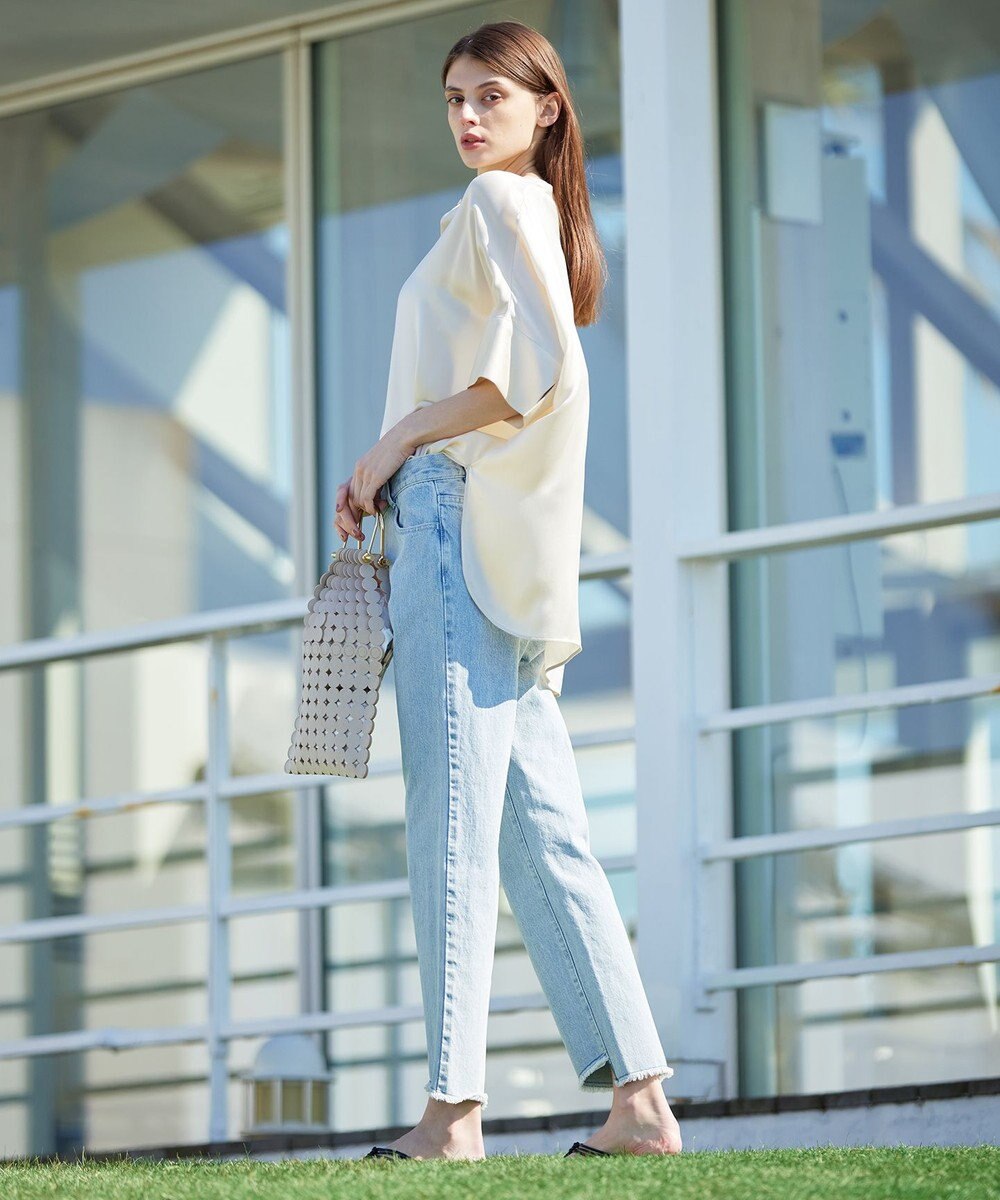 BEIGE， YEW / シャツブラウス 