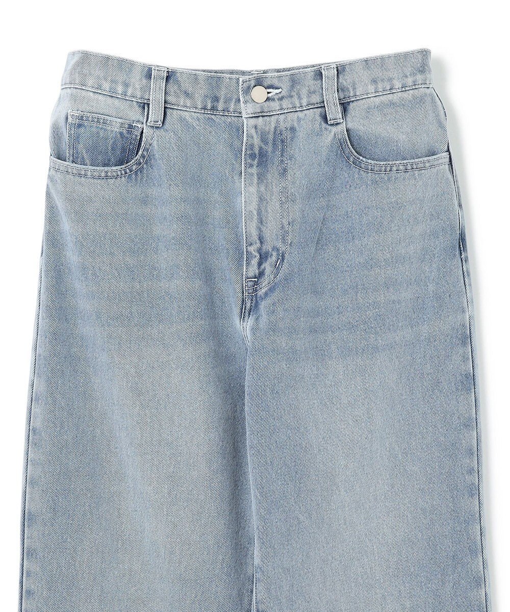 BEIGE， 【洗える】VICTOR / ワイドデニムパンツ 