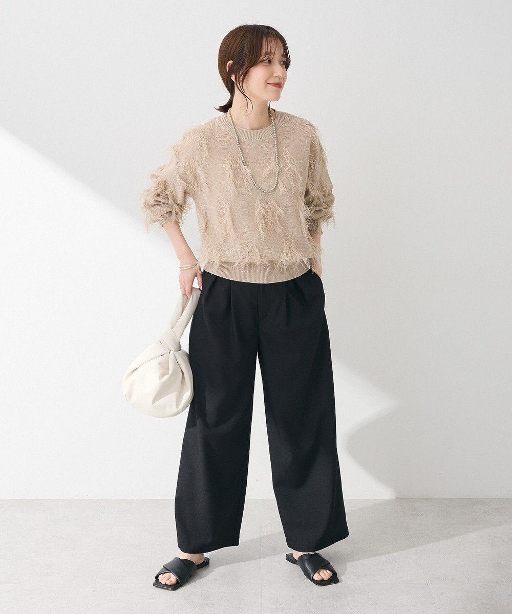 Green Parks フリンジニットプルオーバー 