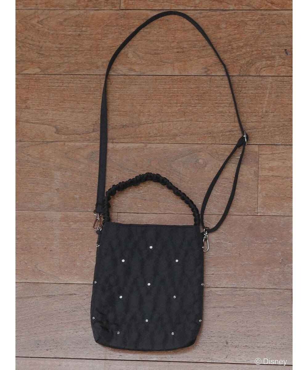 Green Parks ミッキーフレンド／キルティングビジューバッグ 