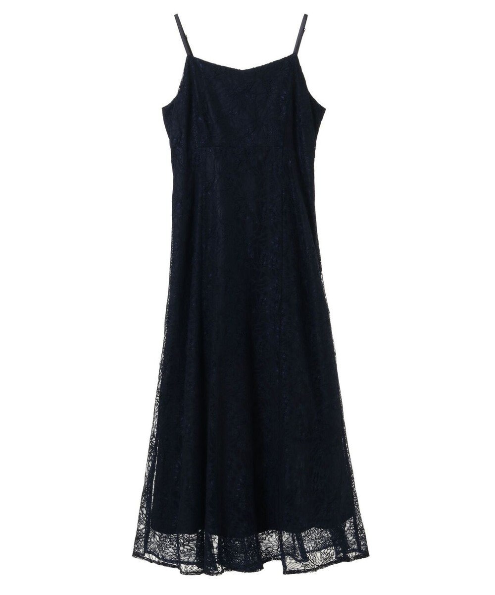 earth music&ecology ＳＥＴ２点　シースルーブラウス付きキャミワンピース 