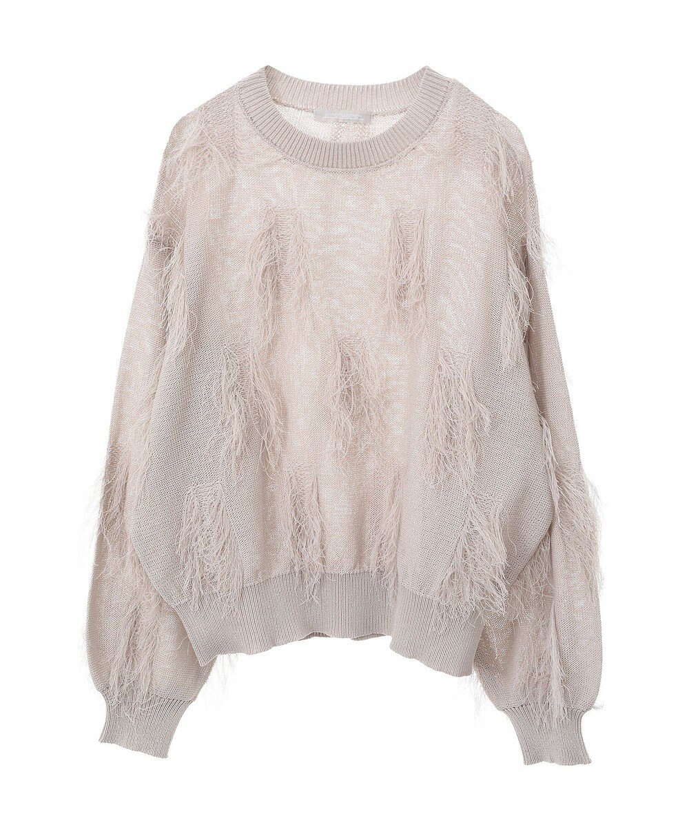 Green Parks フリンジニットプルオーバー 
