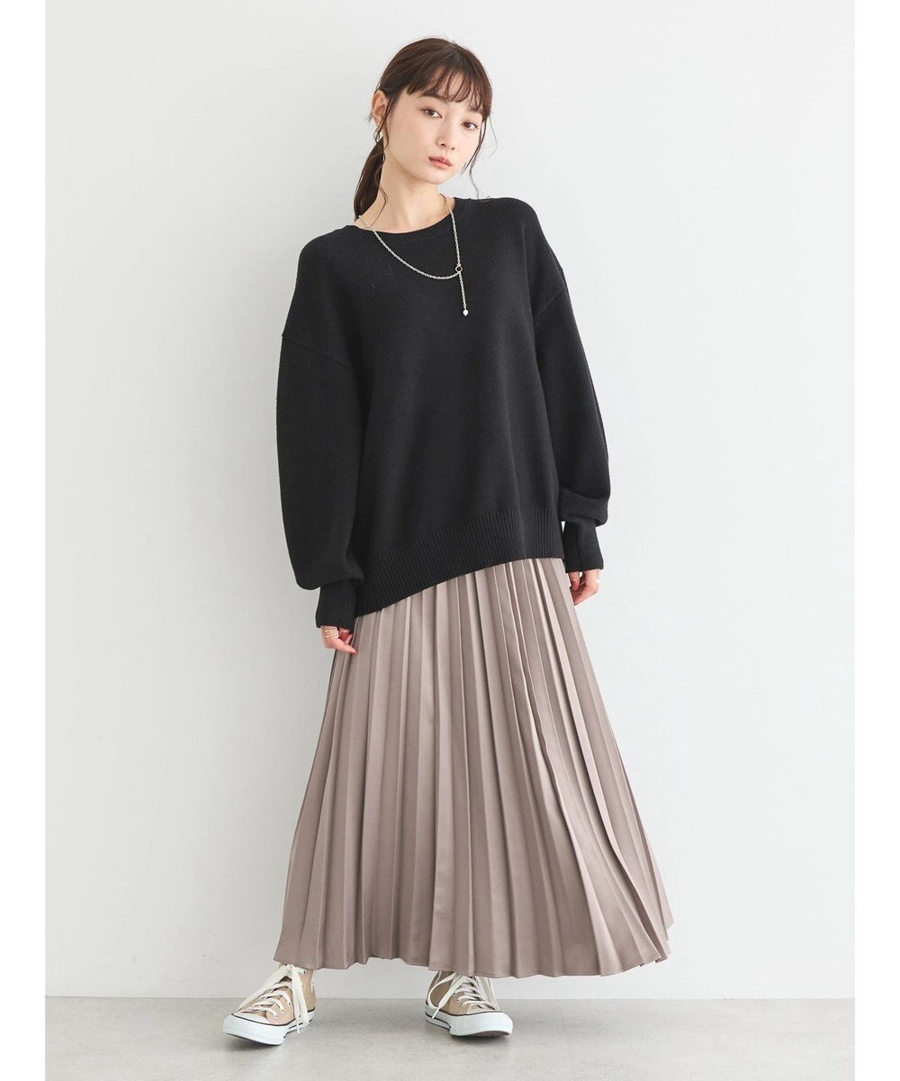 AMERICAN HOLIC バイパチ袖ボリュームニットプルオーバー　 