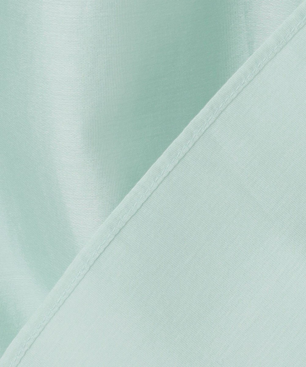 23区 L 【WEB&一部店舗限定/洗える】ライトシアーミクスチャー ボウタイ ブラウス 