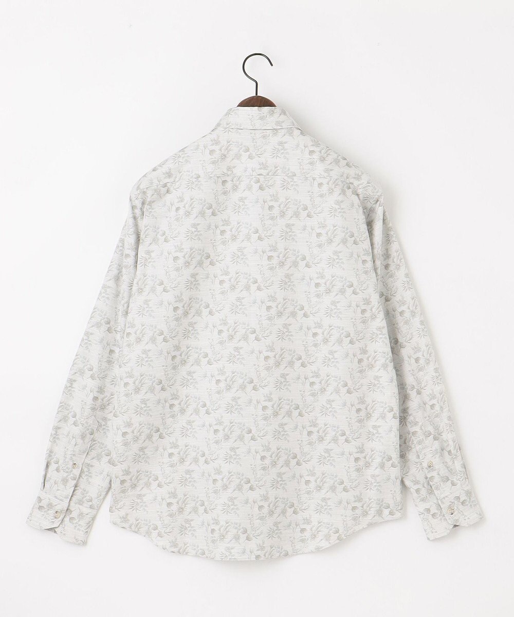 JOSEPH ABBOUD 【キングサイズ・自然な光沢感】コットンビエラフラワープリント シャツ 