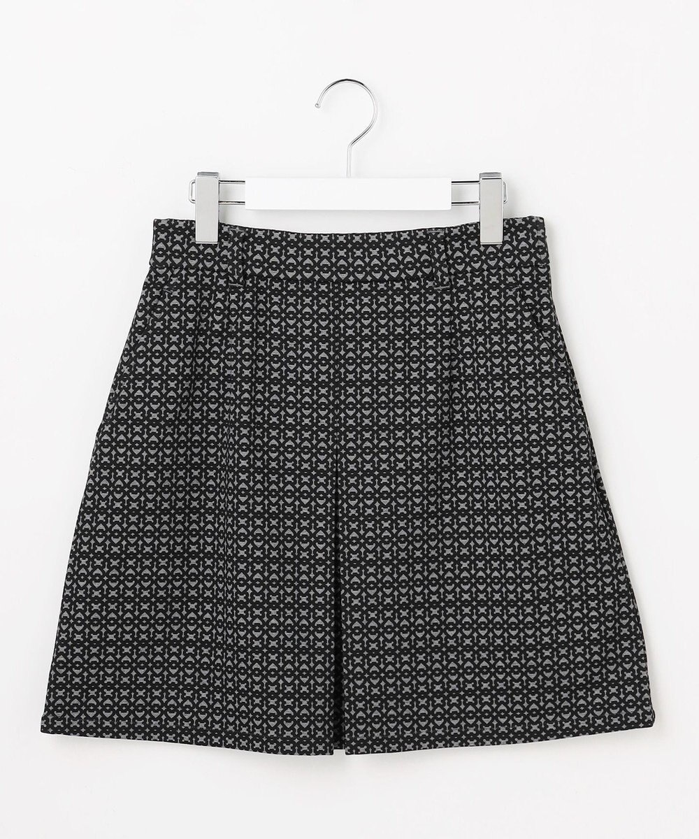 23区GOLF 【WOMEN】裏起毛ジャージースカート ストレッチ モノグラム 上品スタイル 