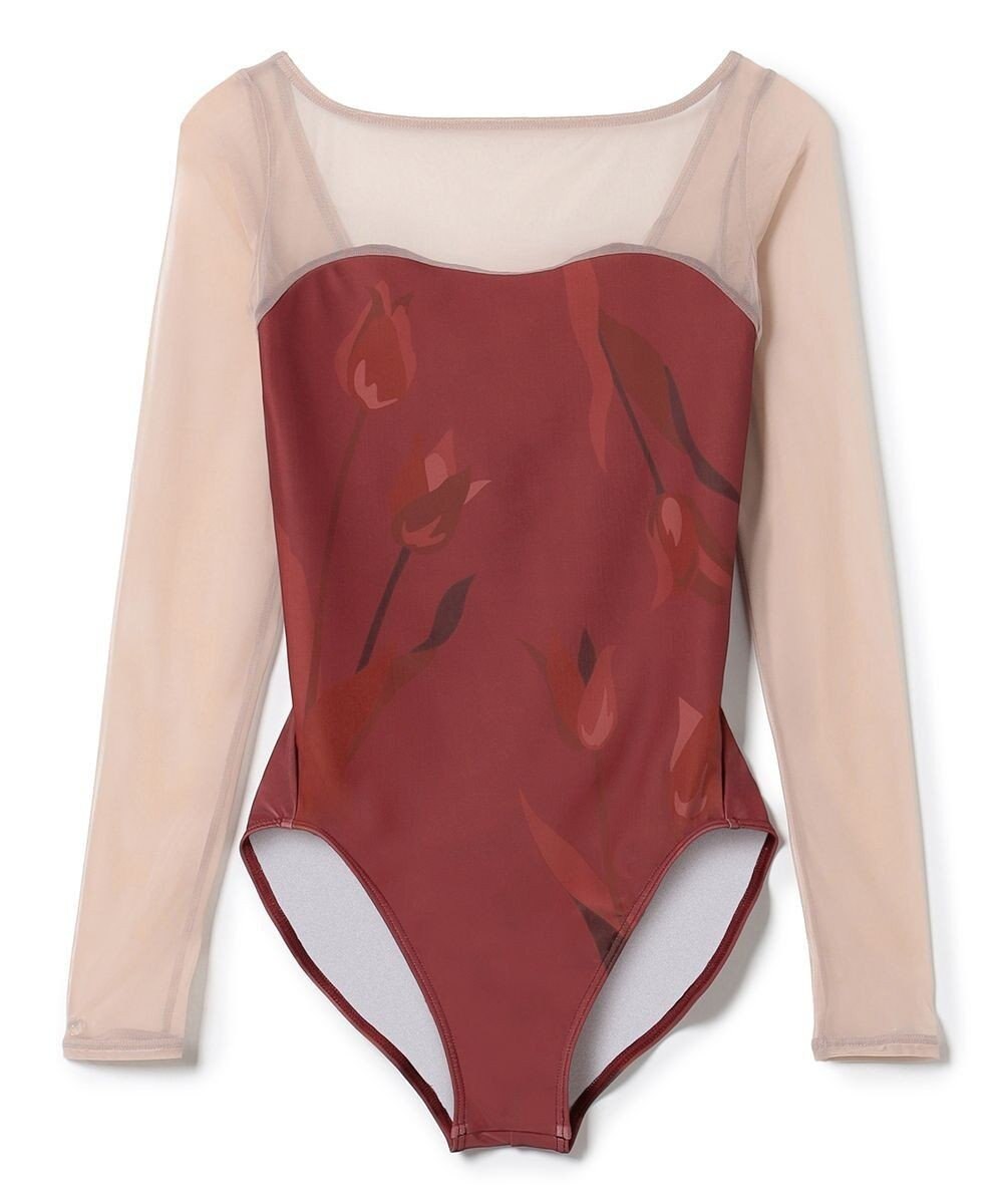 Chacott ロングスリーブレオタード 