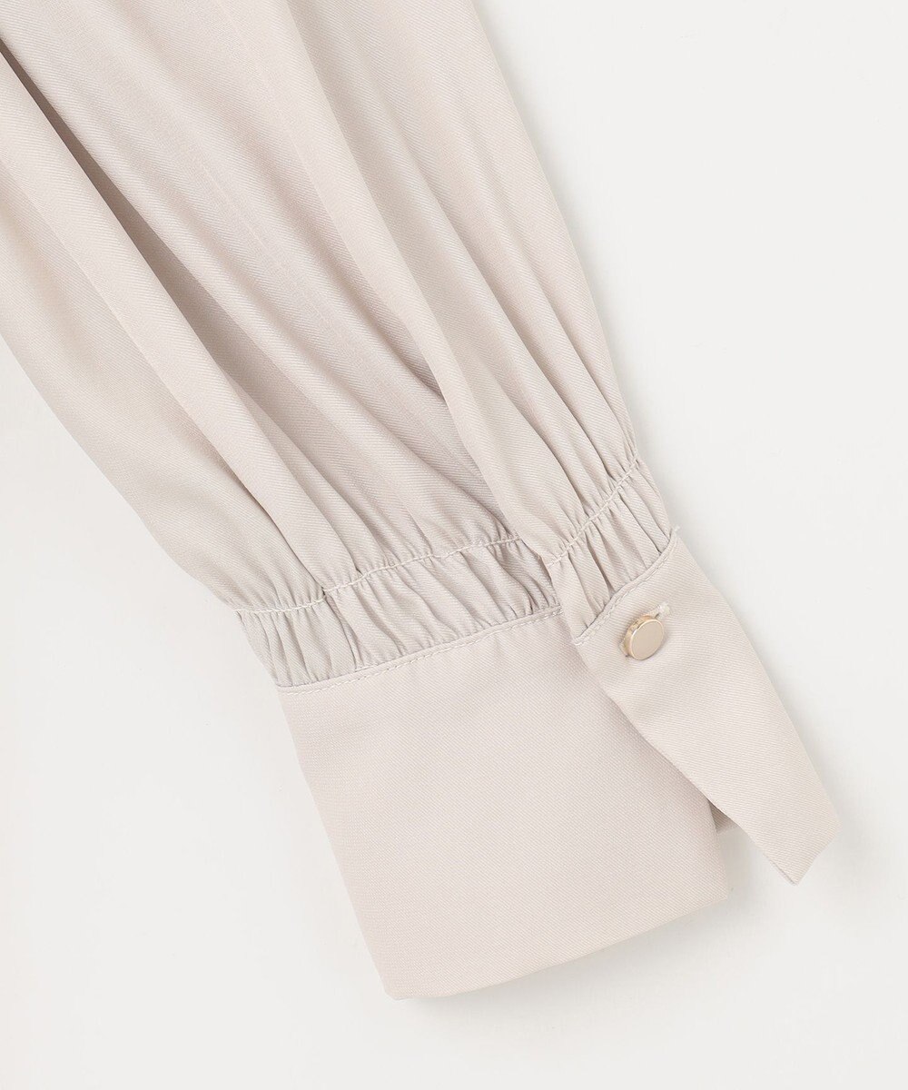 ANY SIS S 【洗える】かさねシャーリング ブラウス 