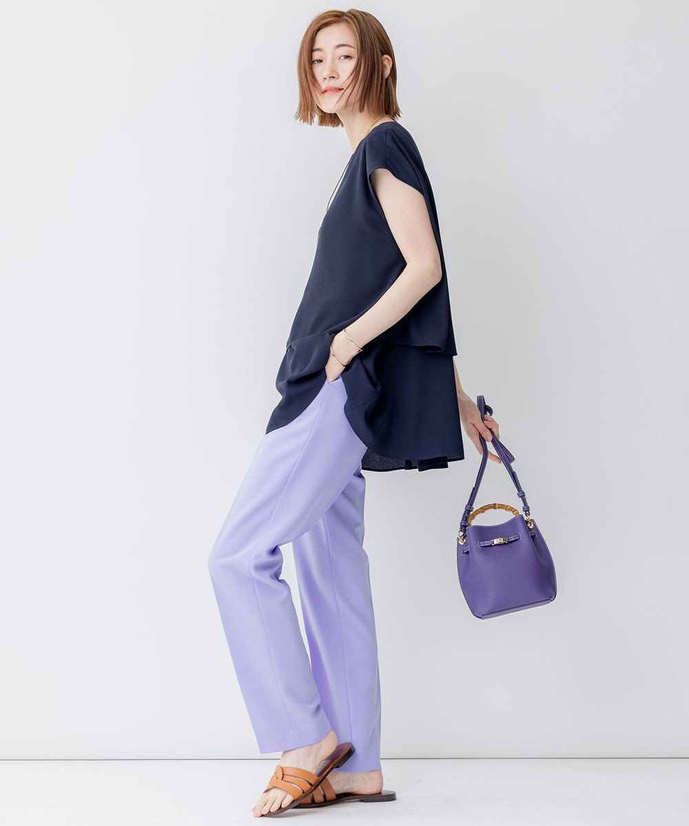 23区 バンブーハンドルミニショルダーバッグ 