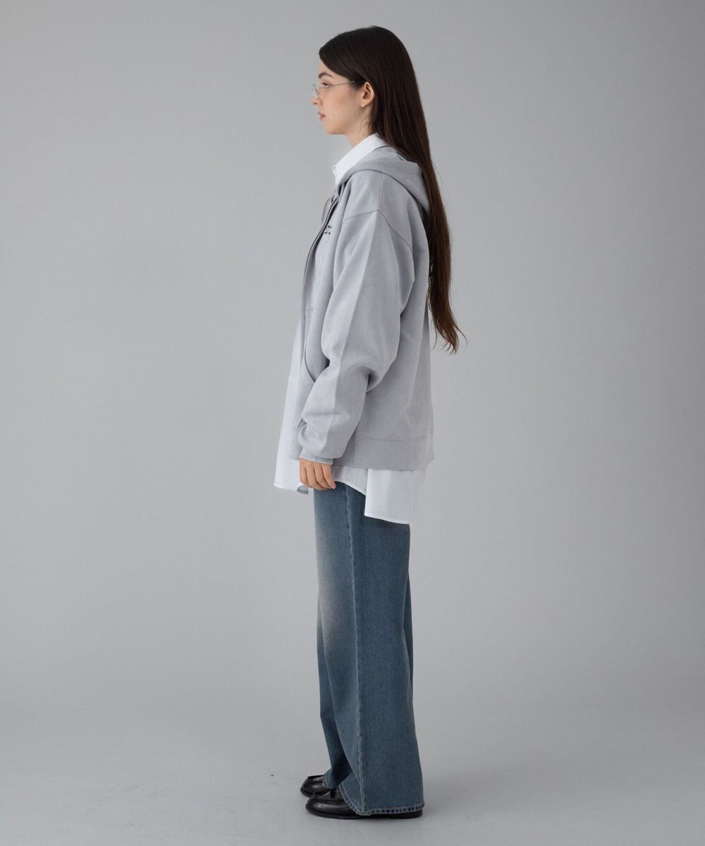 WEGO 【ユニセックス着用ITEM/MLサイズ展開】フェイクスウェードZIPパーカー 