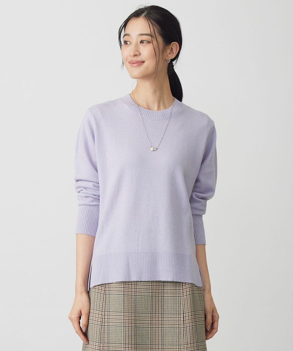 J.PRESS LADIES CASHMERE BLEND クルーネック ニット 
