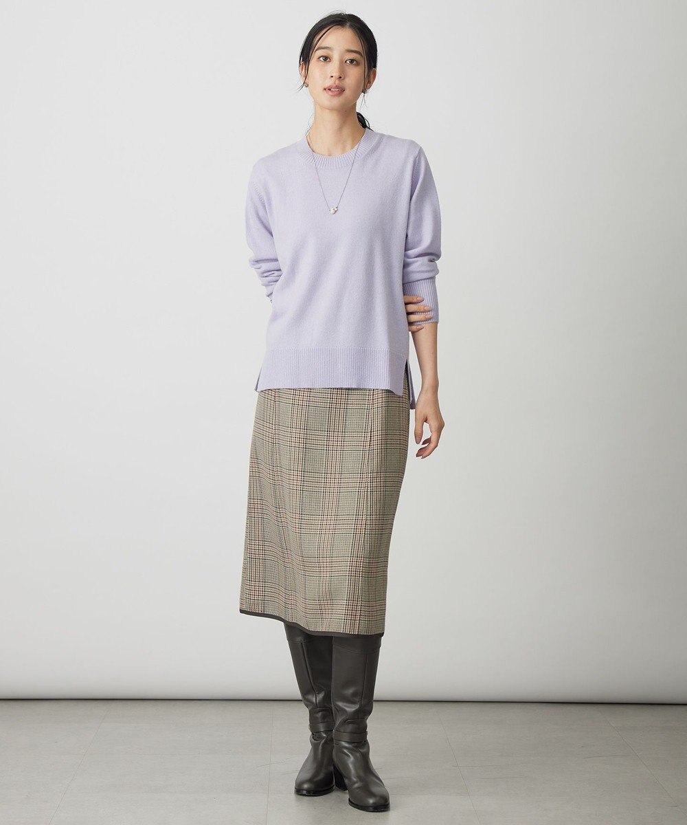 J.PRESS LADIES CASHMERE BLEND クルーネック ニット 