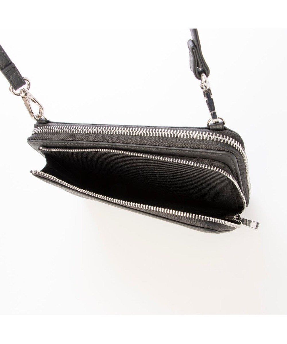 UNBILLION VERYコラボ ペルケ perche / 牛革ウォレットチェーンショルダーバッグ 