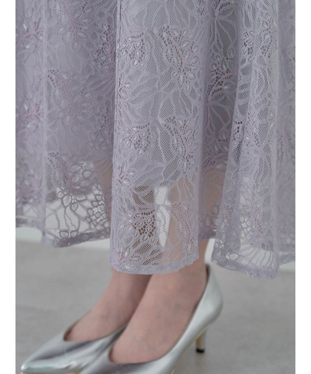 earth music&ecology ＳＥＴ２点　シースルーブラウス付きキャミワンピース 