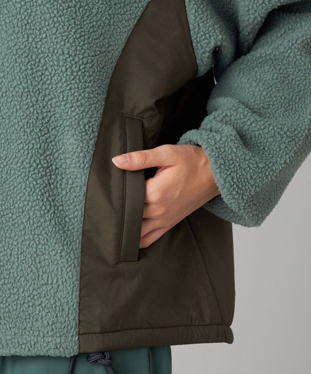 Chacott Chacott BALANCE ボアハーフジップジャケット 