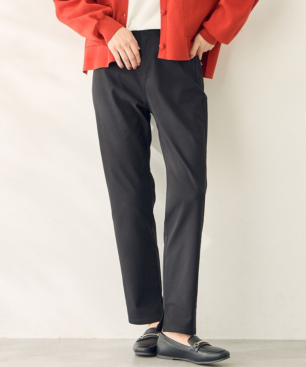 ANY L 【ウエストゴム】7days裏起毛テーパードパンツ 