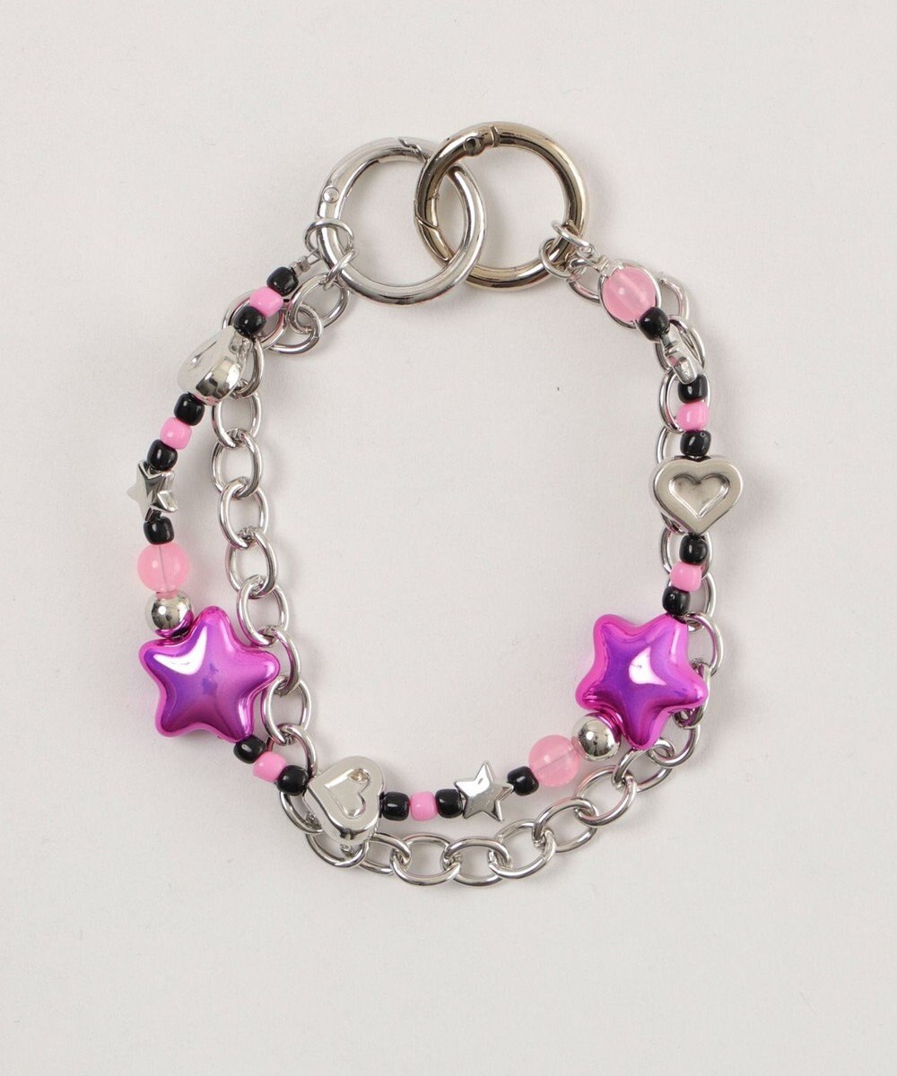 WEGO 2wayチェーンビーズモチーフストラップ 