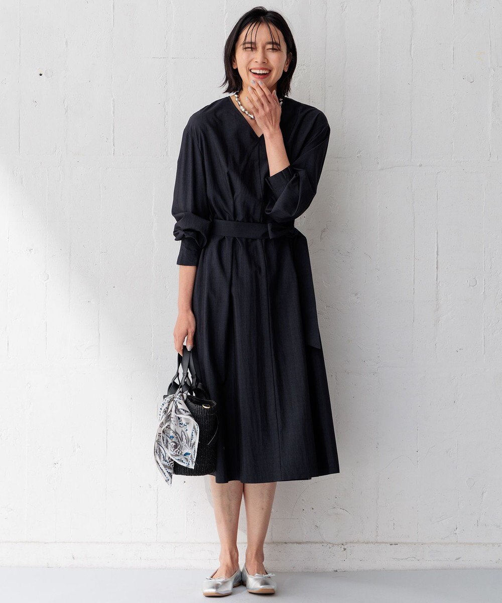 23区 【CLASSY.6月号掲載】manipuri サラサシルク スカーフ 