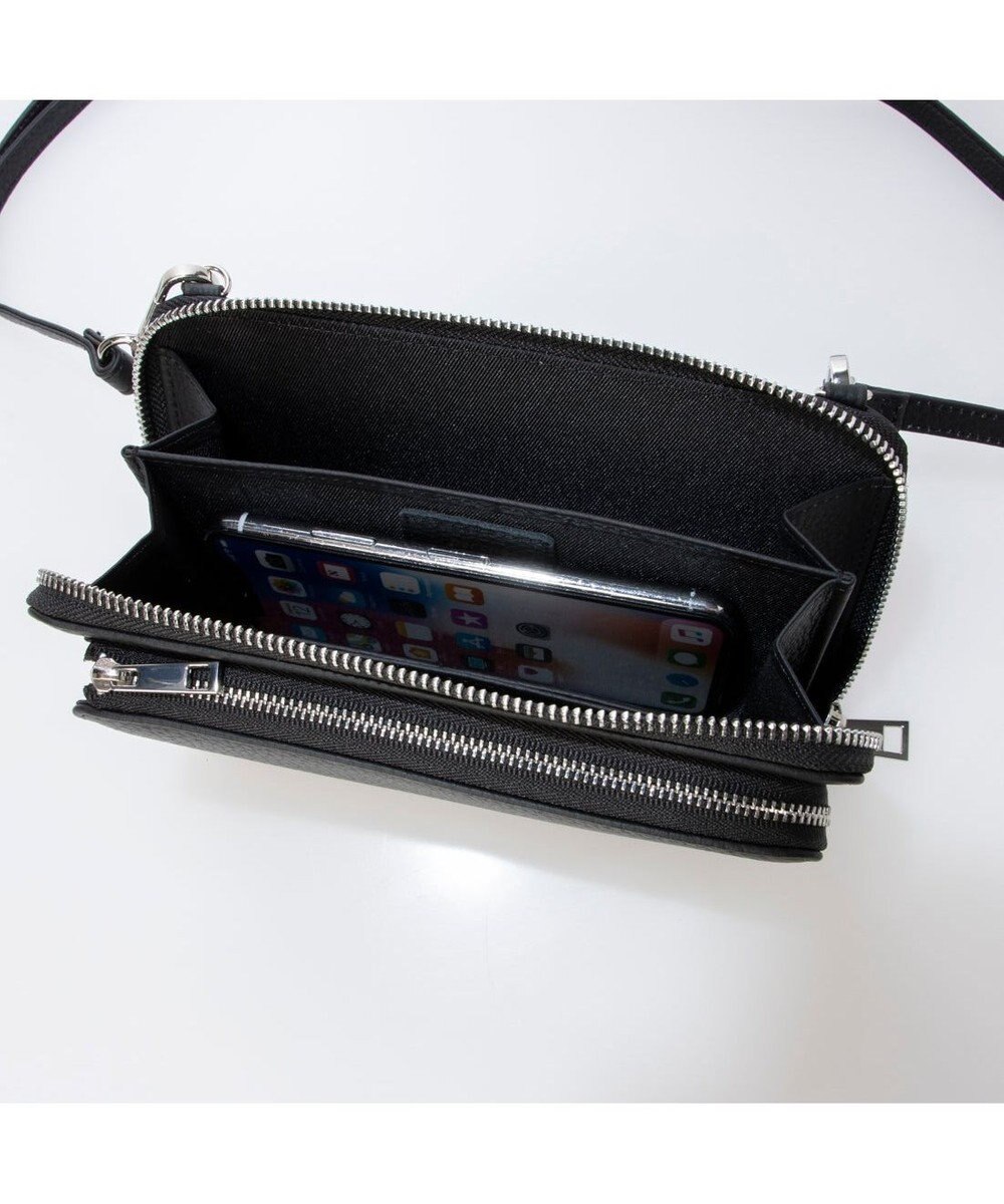 UNBILLION VERYコラボ ペルケ perche / 牛革ウォレットチェーンショルダーバッグ 