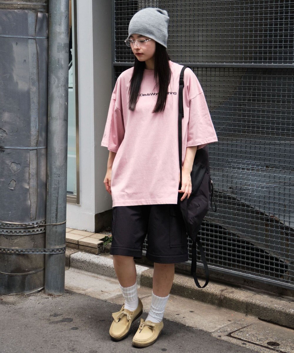 WEGO 【ユニセックス着用ITEM/SMLサイズ展開】別注BENDAVISクールタッチグラフィックT（SS） 