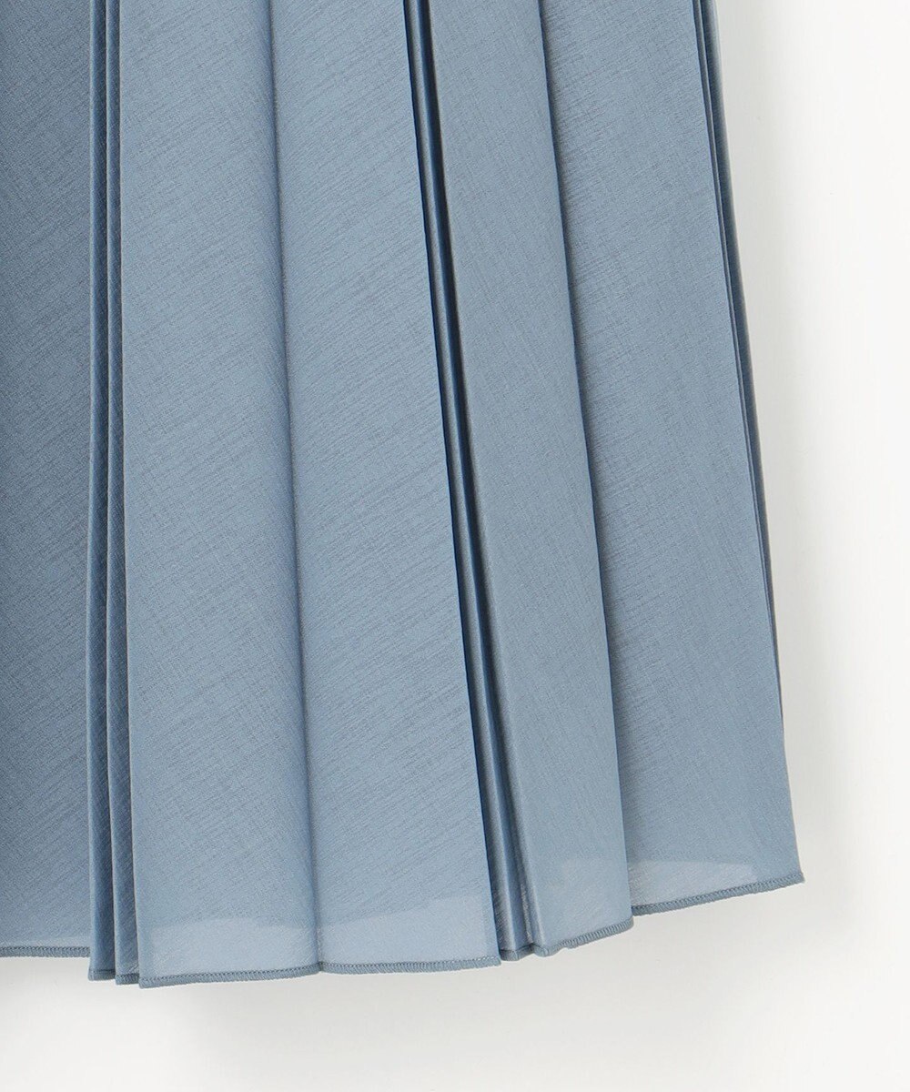 J.PRESS LADIES 【洗える】シアータフタ プリーツ スカート 