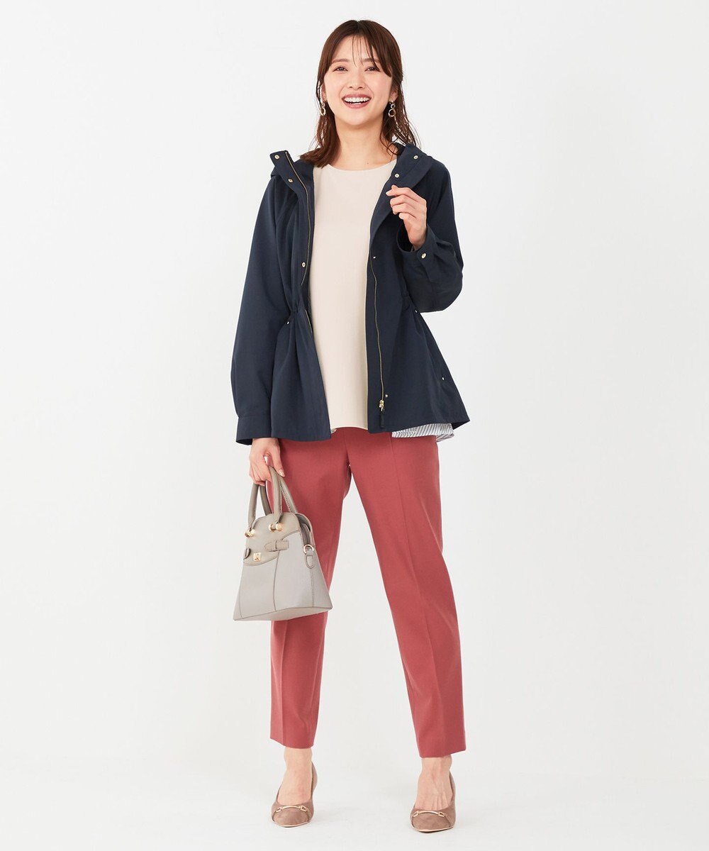 ANY SIS L 【撥水】フーディショート ブルゾン 