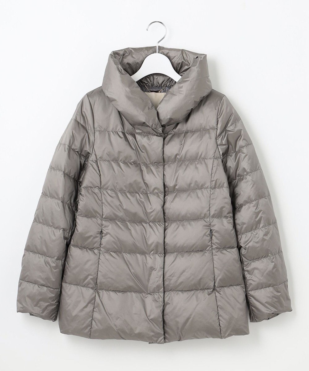 自由区 【XSサイズ～/洗える】ブライトダウン ミドル丈ダウンコート 