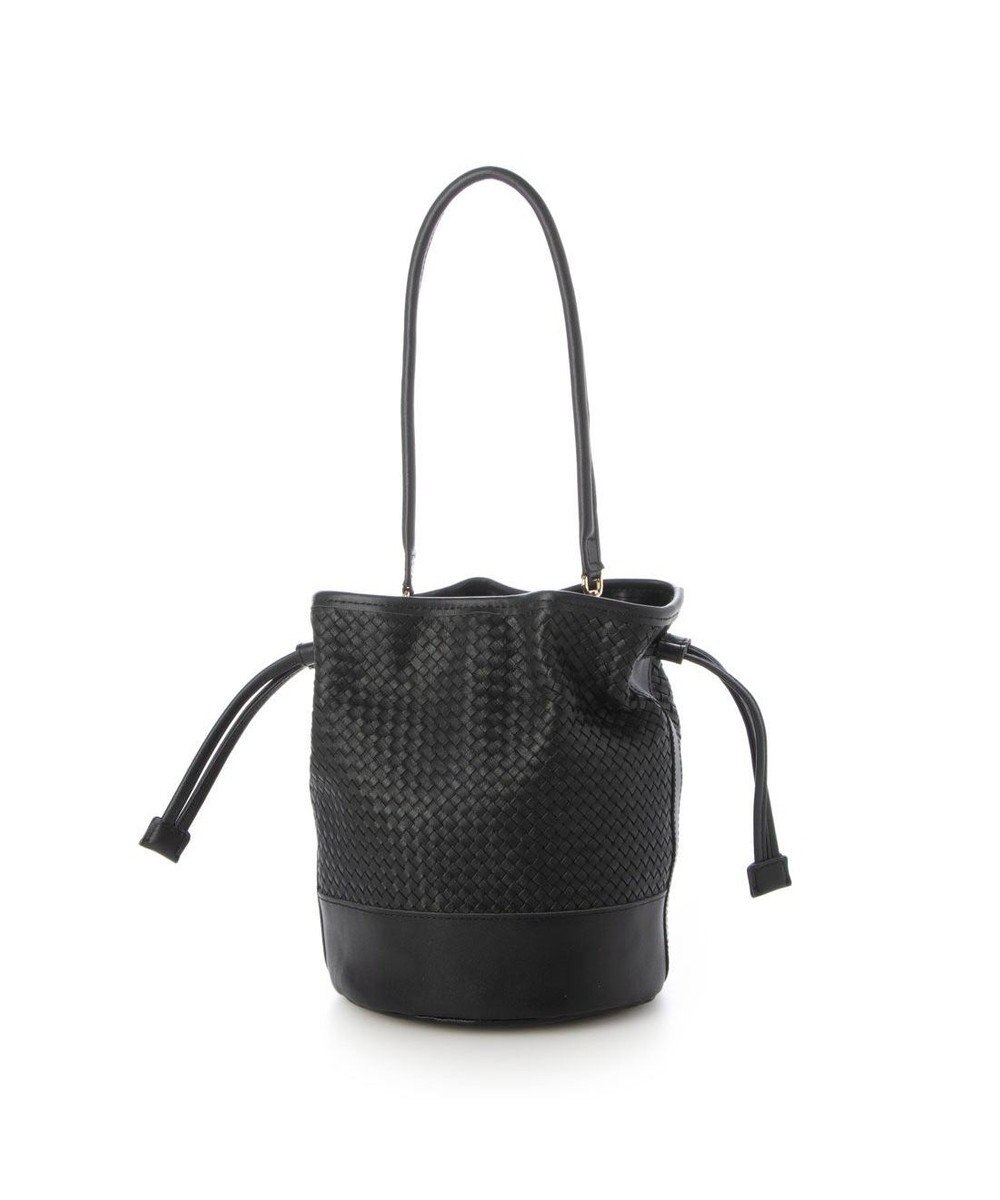 UNBILLION 【テレビ ドラマ着用アイテム】ペルケ perche / レザーメッシュ2wayバゲットバッグ 