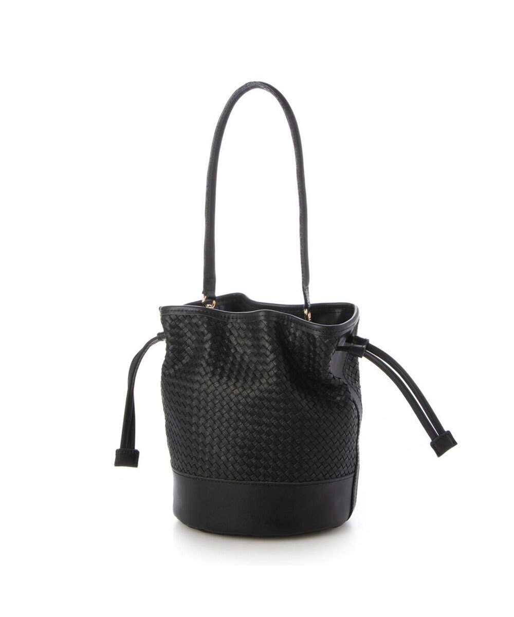 UNBILLION 【テレビ ドラマ着用アイテム】ペルケ perche / レザーメッシュ2wayバゲットバッグ 