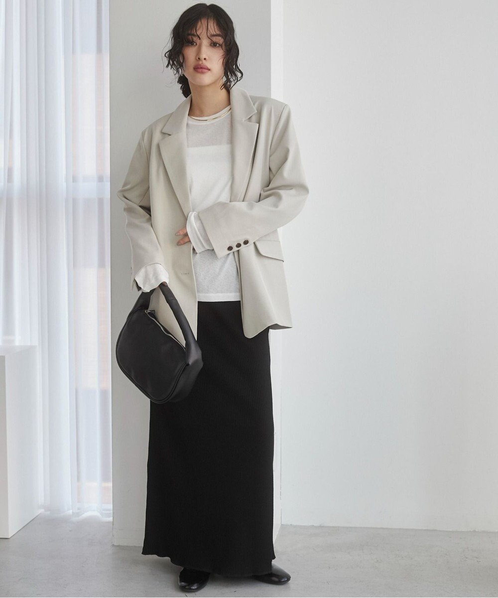 WEGO 【ANGIE VINTAGE】リブマーメイドスカート 