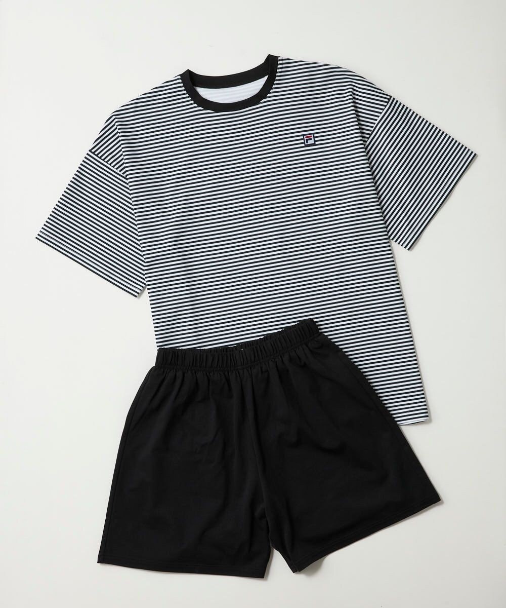 OP／FILA 【FILA】ボーダーラッシュスーツ 