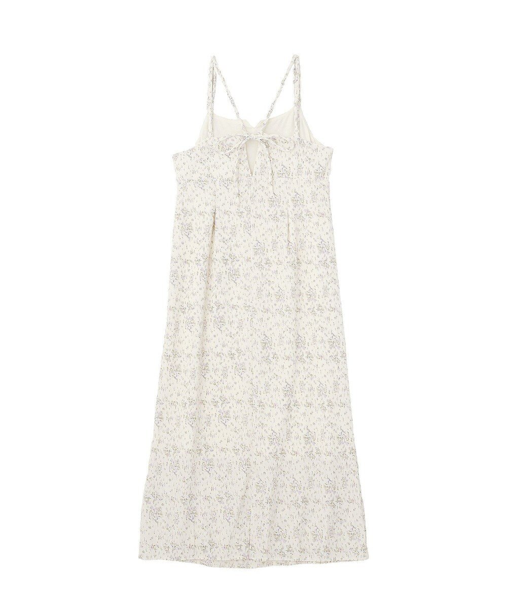 earth music&ecology フラワーバッククロスキャミワンピース 