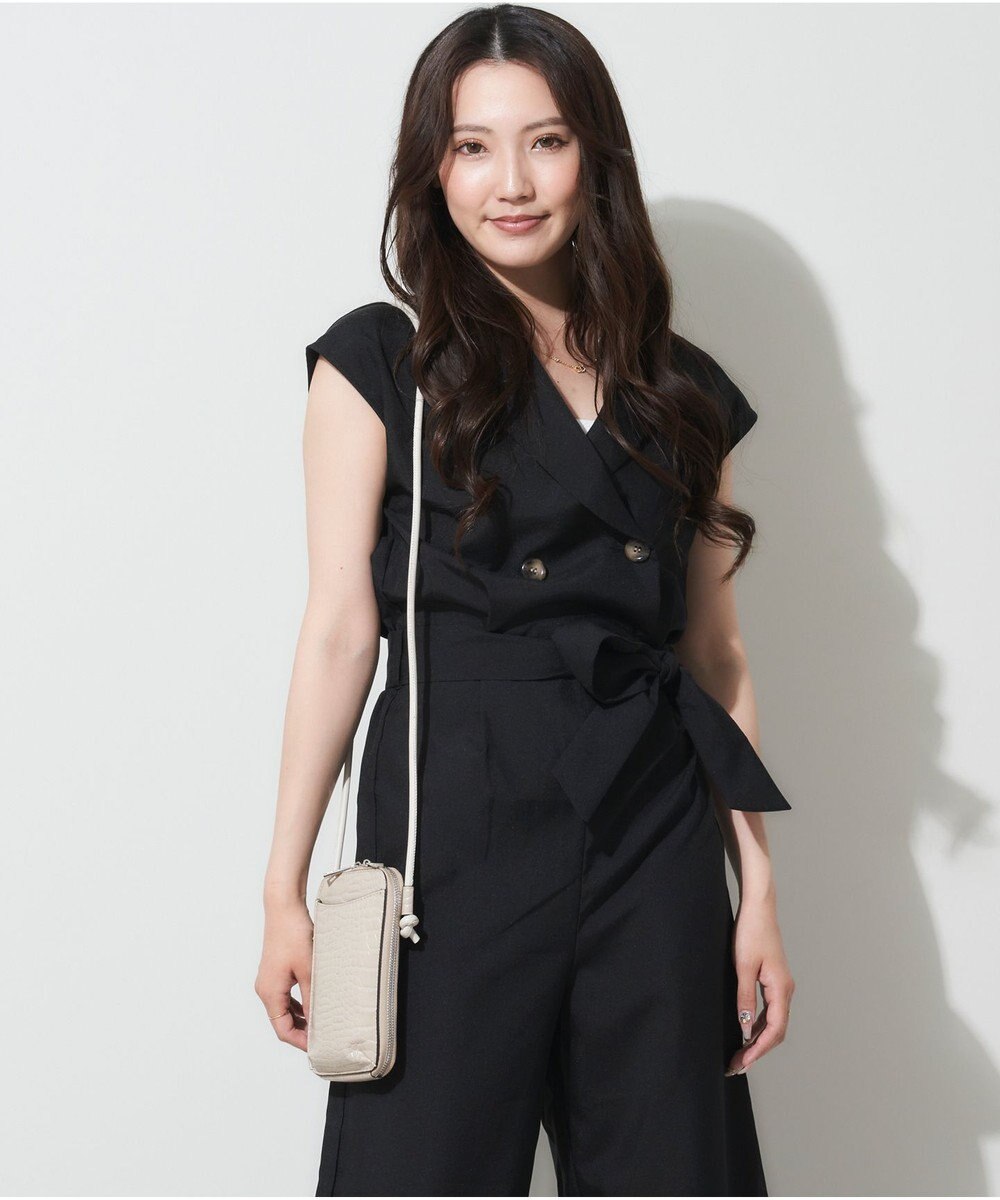 LA BAGAGERIE 【MONICA】サイドノットスクエアポシェット 