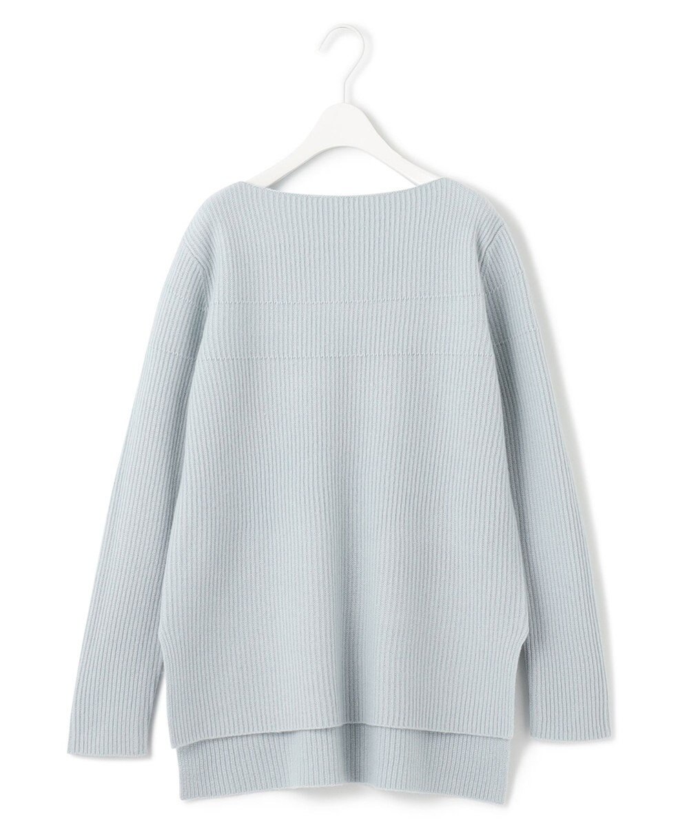ICB 【WEB限定カラーあり】ウールカシミヤ ボートネックニット 