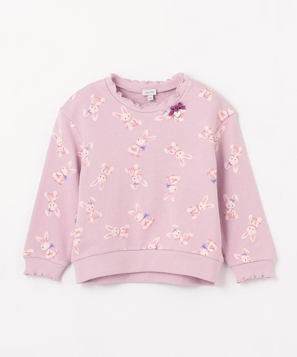 ANY KIDS アニマル 総柄 トレーナー 