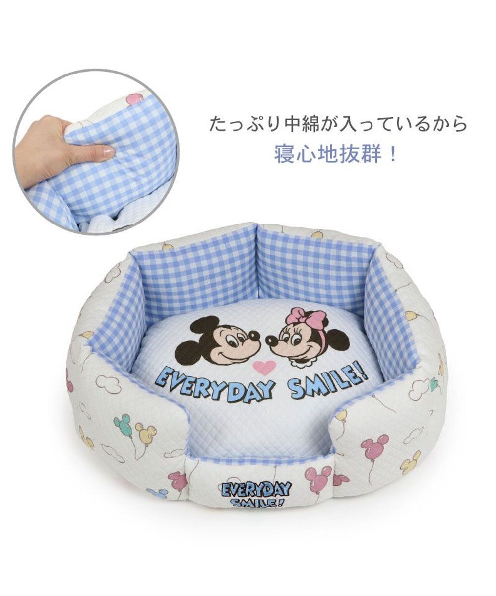 PET PARADISE ディズニー ミッキーマウス カドラー 《風船柄》Ｓ 50×38cm 