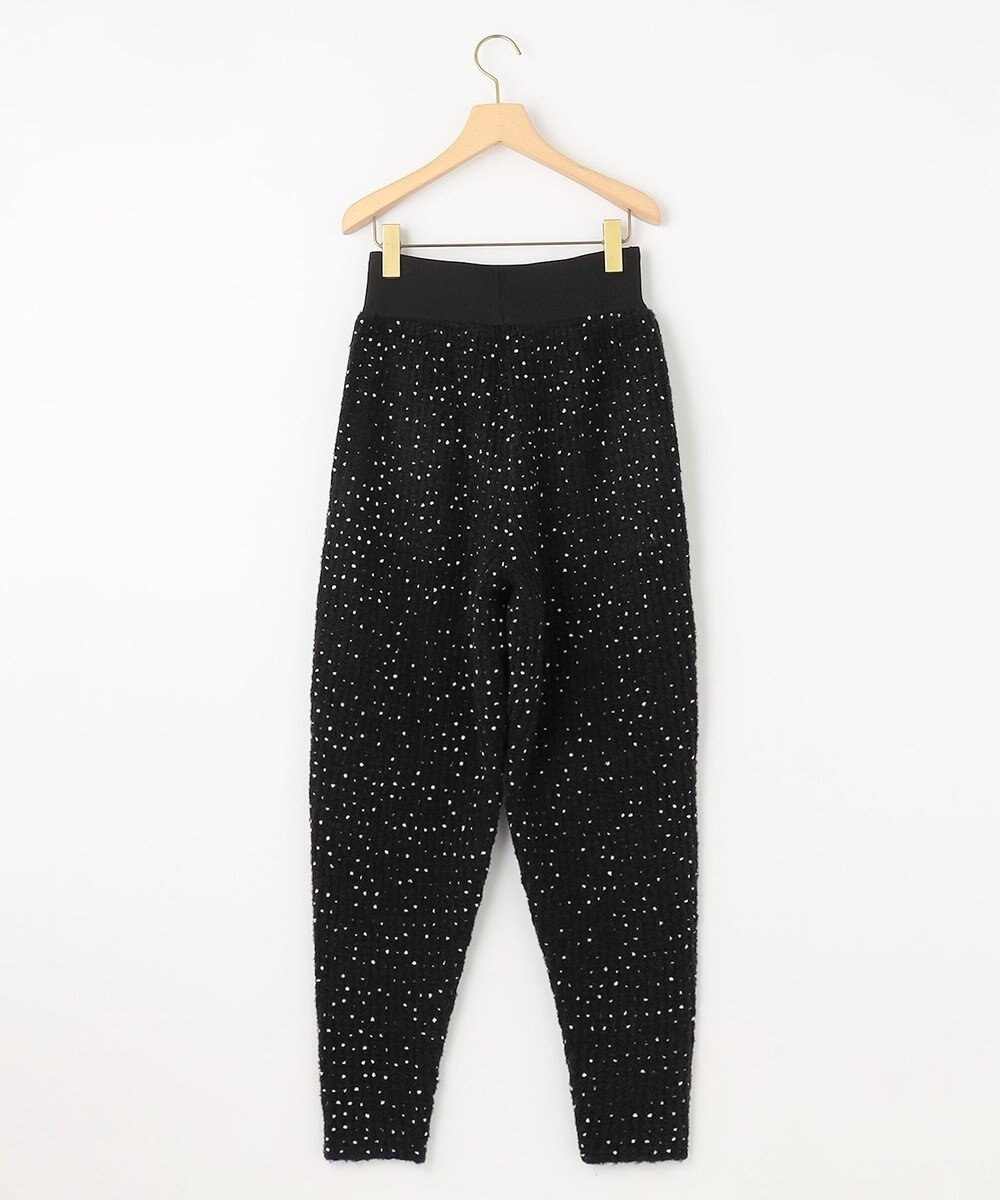 組曲 【組曲×setsuko sagittaire】ツィードニットタックパンツ 