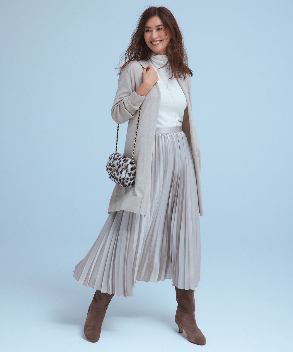 23区 スウェード ヒール ブーツ 