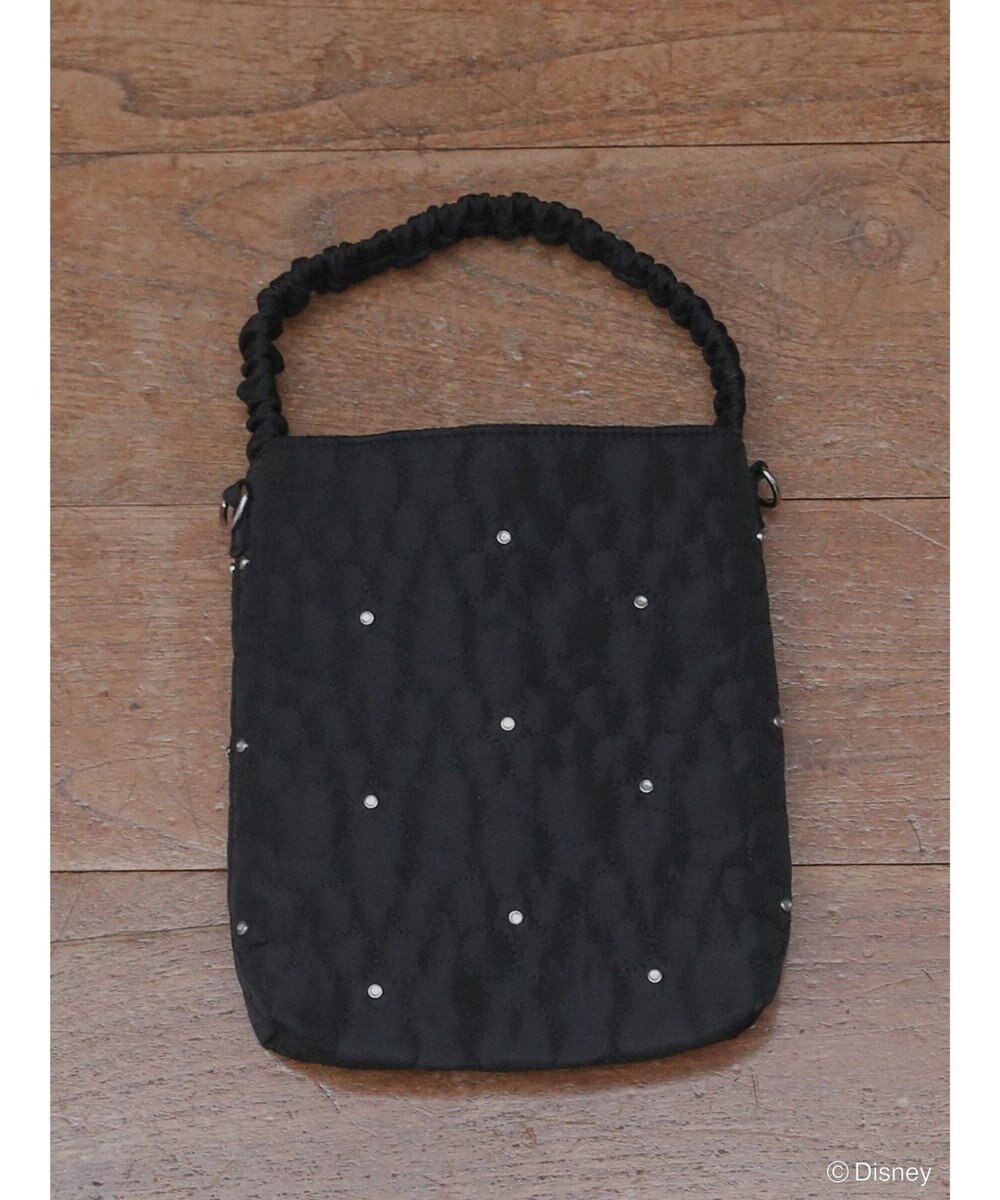 Green Parks ミッキーフレンド／キルティングビジューバッグ 