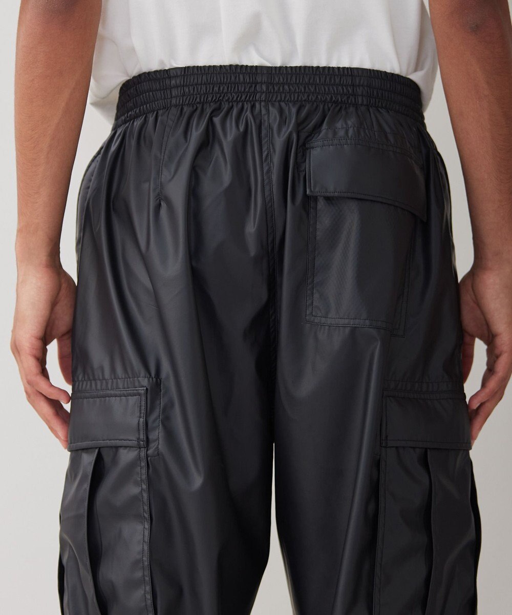 UNFILO MENS レザーライクカーゴパンツ [23年秋冬商品] 