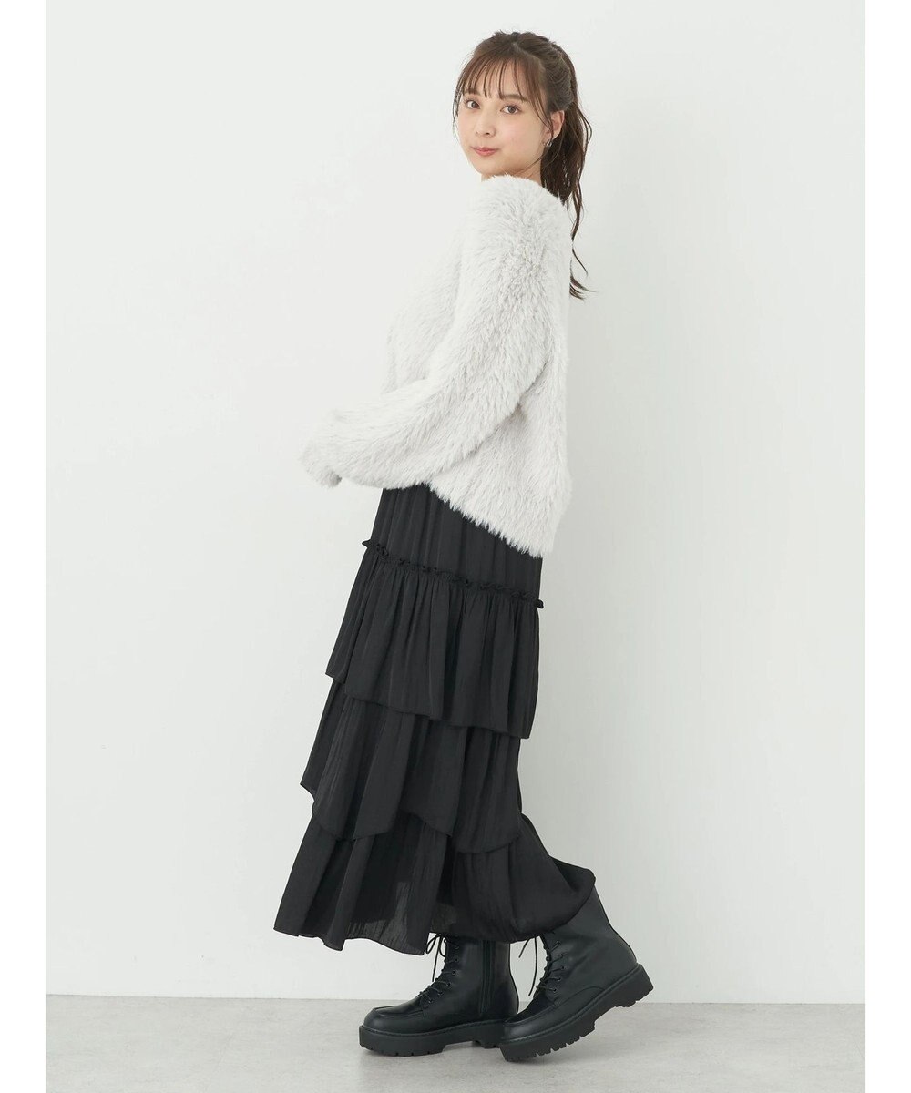 earth music&ecology ランダムティアードスカート 