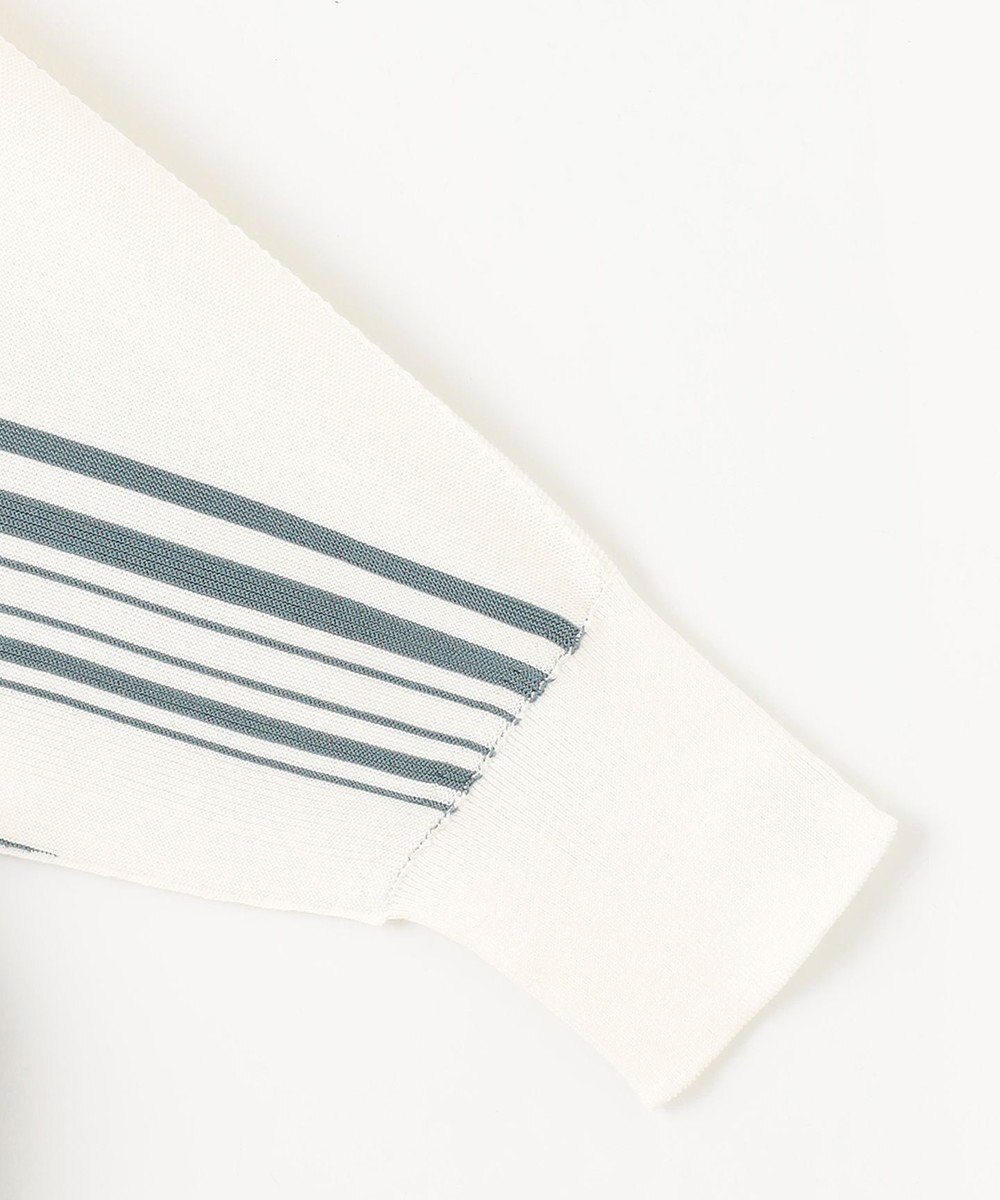 J.PRESS LADIES 【WEB限定カラーあり・洗える】LINKS DOLMAN ホールガーメント ランダムボーダー ニット 