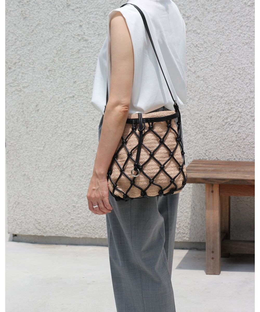 MORROW by thank 【軽量】レザーメッシュバック / NATALIE 