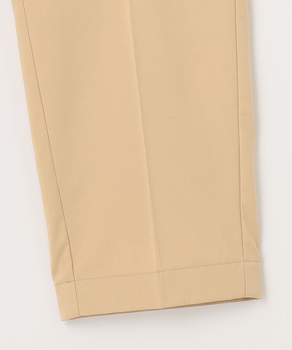 自由区 【洗える】撥水シルキーポプリン カーゴパンツ 