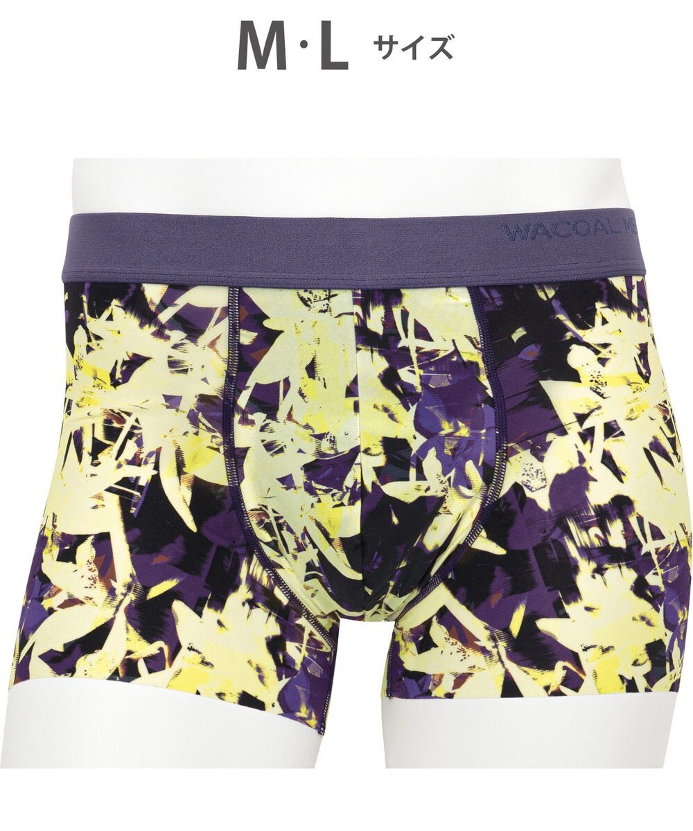 WACOAL MEN WACOAL MEN ボクサーパンツ 【気持ちいいパンツ】 動いてもズレにくい フロントの安定性・快適性 フリーなカッティング（裾部分） なめらかな肌ざわり 前閉じ 下着 WT3429 /ワコールメン 
