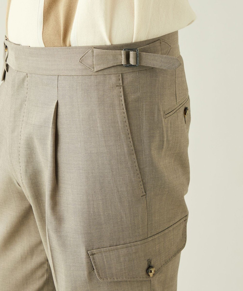 GOTAIRIKU ウォッシャブル ドレスカーゴパンツ 