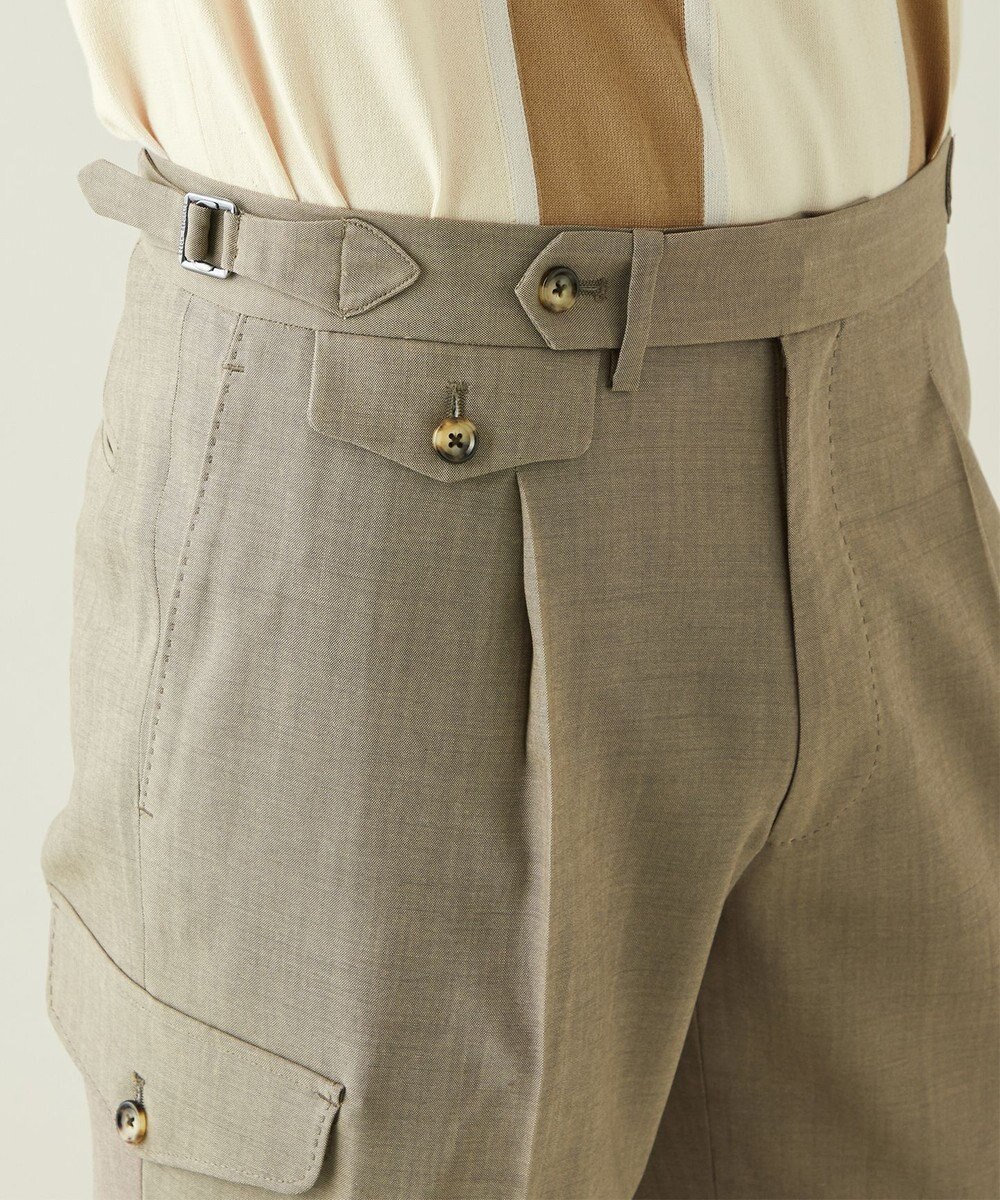 GOTAIRIKU ウォッシャブル ドレスカーゴパンツ 