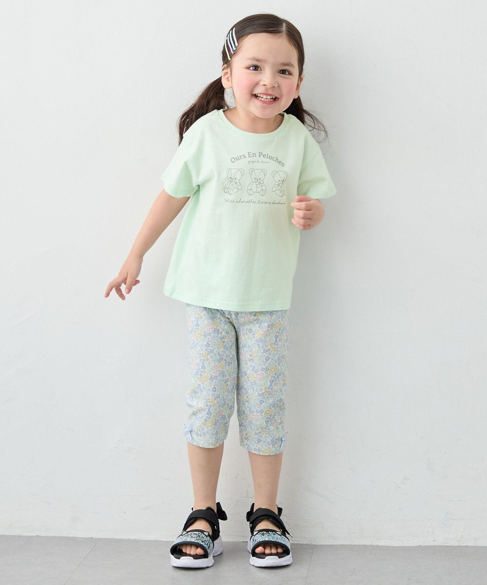 ANY KIDS 【一部店舗/WEB限定】【綿100%】プリント 半袖Tシャツ 