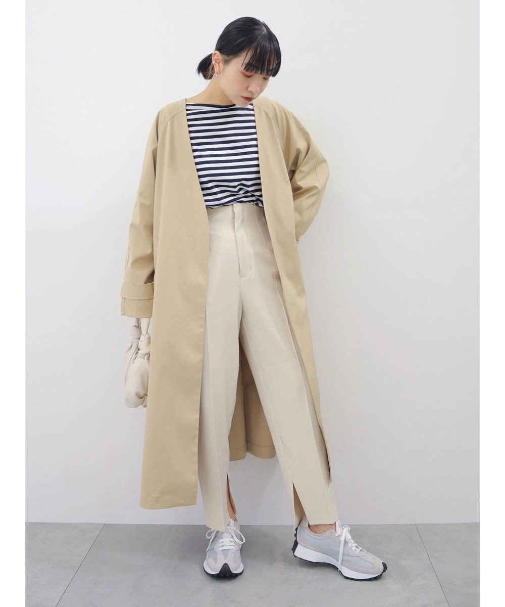 Green Parks 裾スリット／選べる美脚みえパンツ 