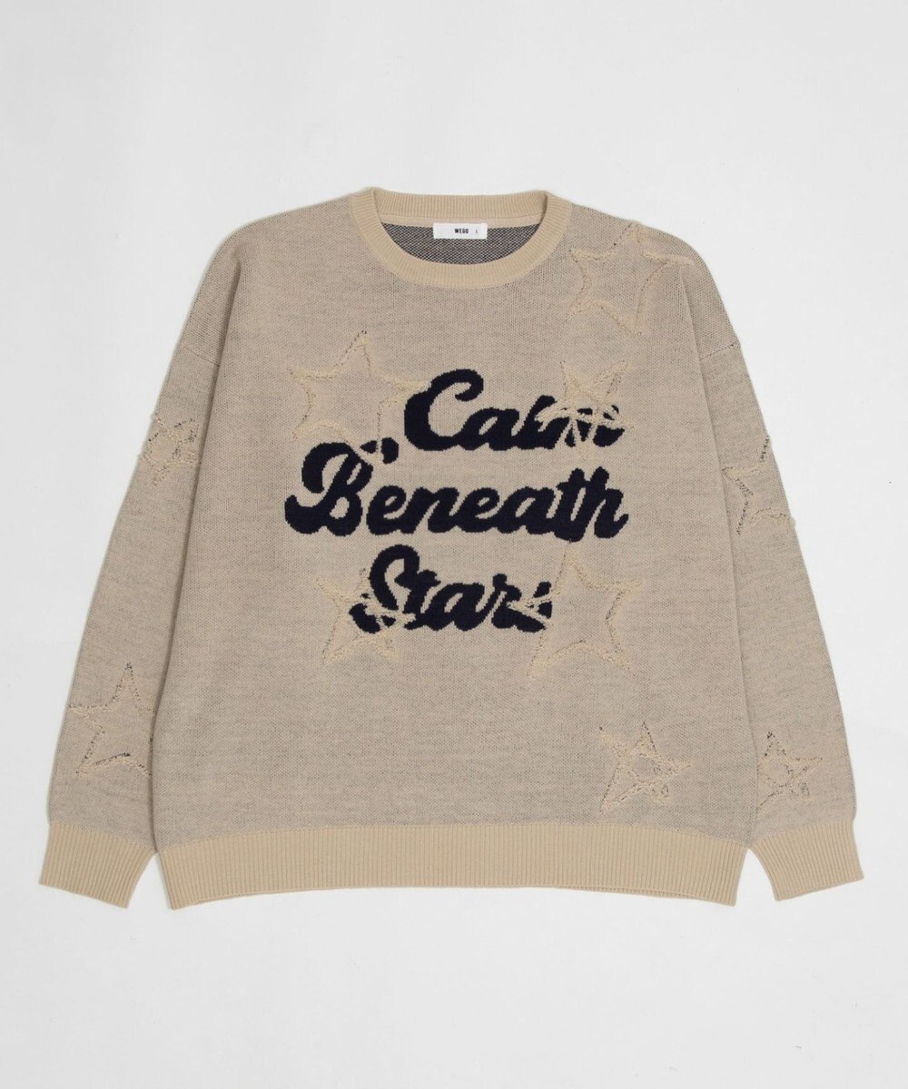 WEGO 【ユニセックス着用ITEM】パイルジャガードプルオーバー 